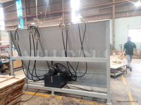 Bàn cảo lắp ráp thủy lực chử A hai mặt 1774