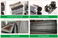 MÁY ÉP CHÂN KHÔNG 3D TẢI NẶNG ÉP CAO 200MM 3864