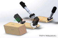 MÁY CẮT KHOAN 2 ĐẦU TỰ ĐỘNG ( cắt khoan nghiêng độ ) 1581