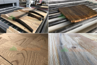 Máy phun cát chà nhám sơn lót 2 trục nhám chổi 2693