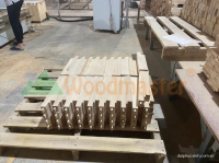 Máy Làm Mộng Âm Dương CNC 4 Trục 16 Dao Kẹp Xoay 90 Độ Lật Mặt Phôi 2875