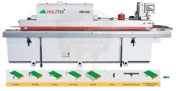Máy dán cạnh nghiêng 45 độ Holztek