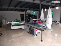 Máy cưa bàn trượt 2 lưỡi tải nặng ( full options ) 2724