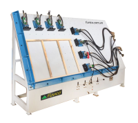 Bàn cảo lắp ráp thủy lực chử A hai mặt 1751