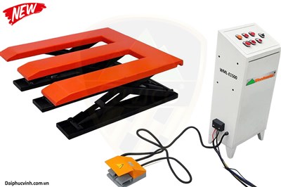 BÀN NÂNG HẠ THỦY LỰC CHỮ E 1500KG