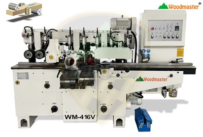 MÁY BÀO 4 MẶT 4 TRỤC 160MM