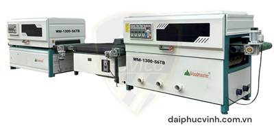 MÁY CHÀ NHÁM CHỔI THÙNG 2 MẶT 1300MM (băng tải hút chân không)