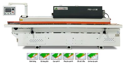 MÁY DÁN CẠNH TỰ ĐỘNG 6 CHỨC NĂNG PRO-610M