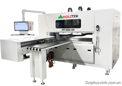 MÁY KHOAN CNC 6 MẶT (chùm khoan trên 1)