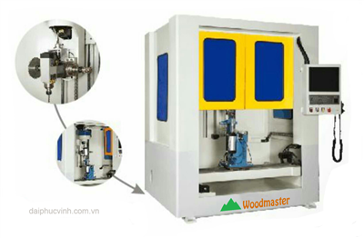 MÁY LÀM MỘNG CNC 5 TRỤC 4 DAO ( 5 AXIS )