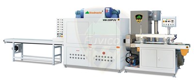 MÁY SƠN UV PHUN CAO ÁP 4 MẶT VÀ SẤY UV HOÀN THIỆN WM-200PUV